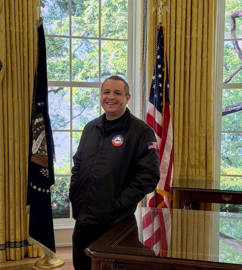 Jorge Leite no Oval Office da Casa Branca — 365 Vistos